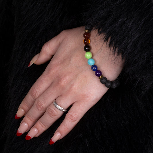 Nugetový Náramek s Červeným Achátem a Tygřím Okem - Karátové číslo: 92.5. přibližná hmotnost: 18.83 gramů