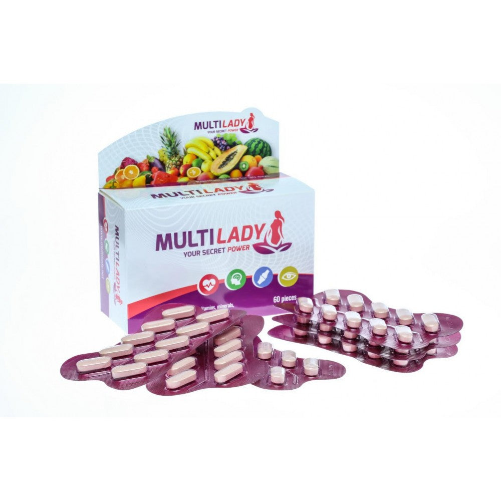 MultiLady - Premiový Imunitu Posilující MultiVitamin pro Ženy