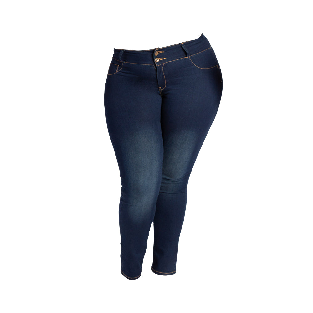 Legíny MyFit Jeans – Legíny s džínovým efektem, které padnou každé postavě (EU size: 44-50)
