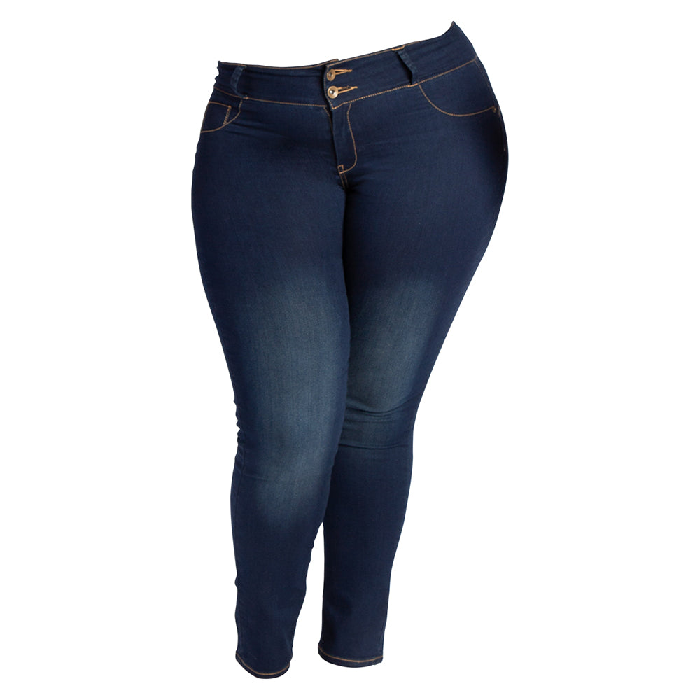Legíny MyFit Jeans – Legíny s džínovým efektem, které padnou každé postavě (EU size: 44-50)