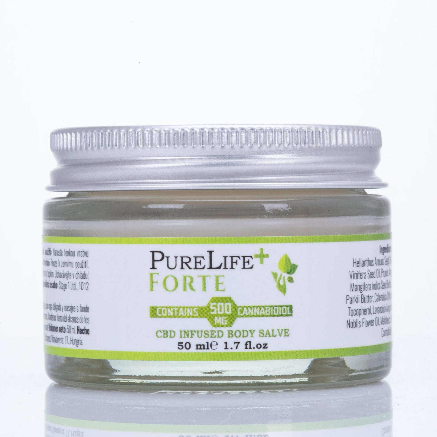 PURE LIFE FORTE RAPID CBD regenerační krém, 500 mg