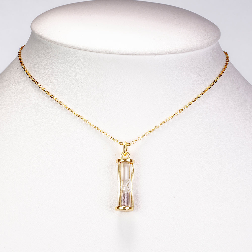 Pozlacená slitina - Náhrdelník s Thajským Rubínem - Karátové číslo: 1.15. přibližná hmotnost: 5.95 gramů