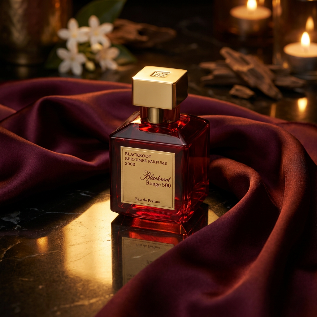 100 ml Eau de Perfume Oriental BLACKROOT ROUGE (Top: BERGAMOT, PINEAPPLE; Middle: SAFFRON, JASMINE; Base: AMBROX, CEDARWOOD, PRALINE)