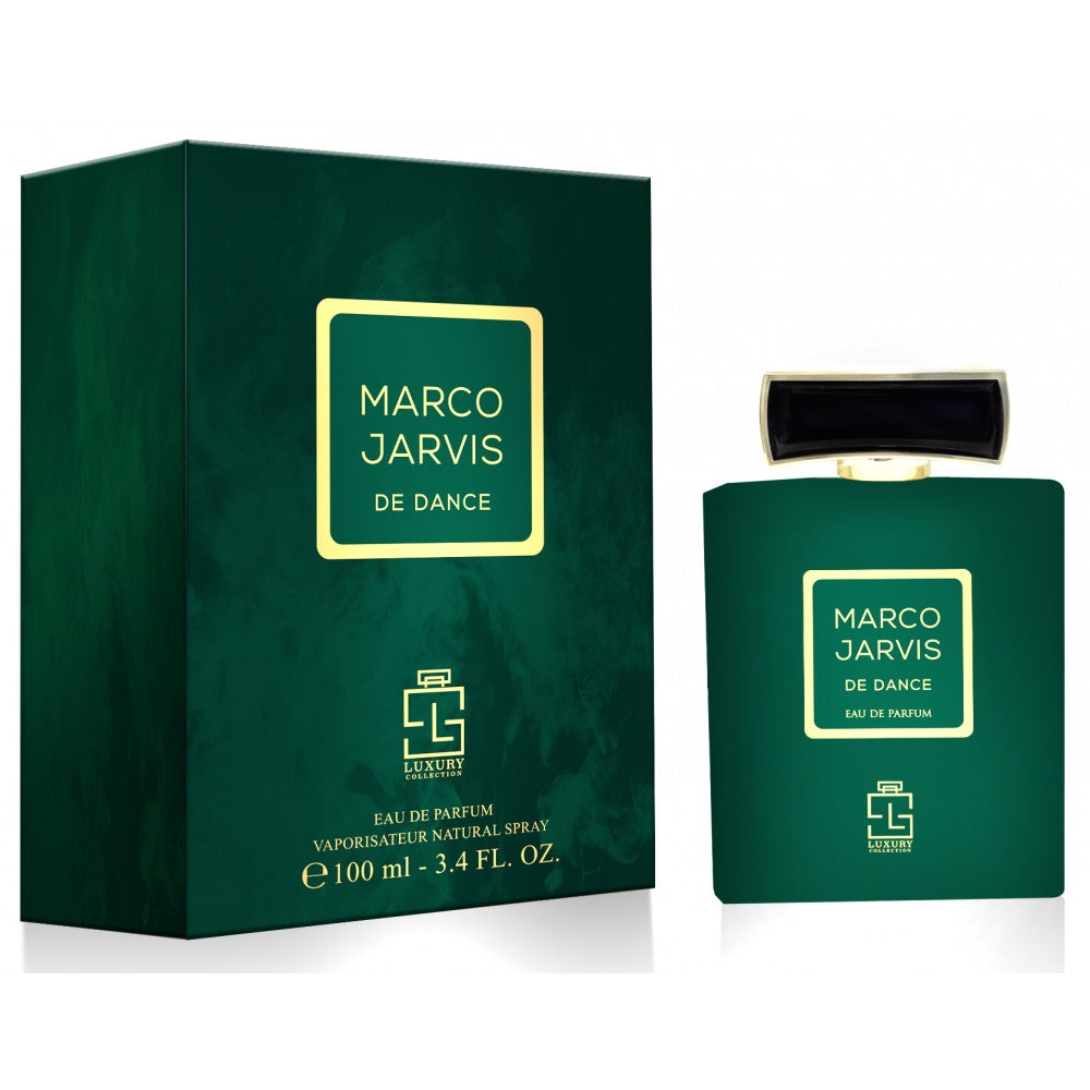 100 ml Eau de Perfume Oriental MARCO JARVIS DE DANCE (Top: Plum, Saffron, Iris; Middle: Orris, Jasmine Sambac, Bulgarian Rose; Base: Vetiver, Papyrus, Liquidambar)