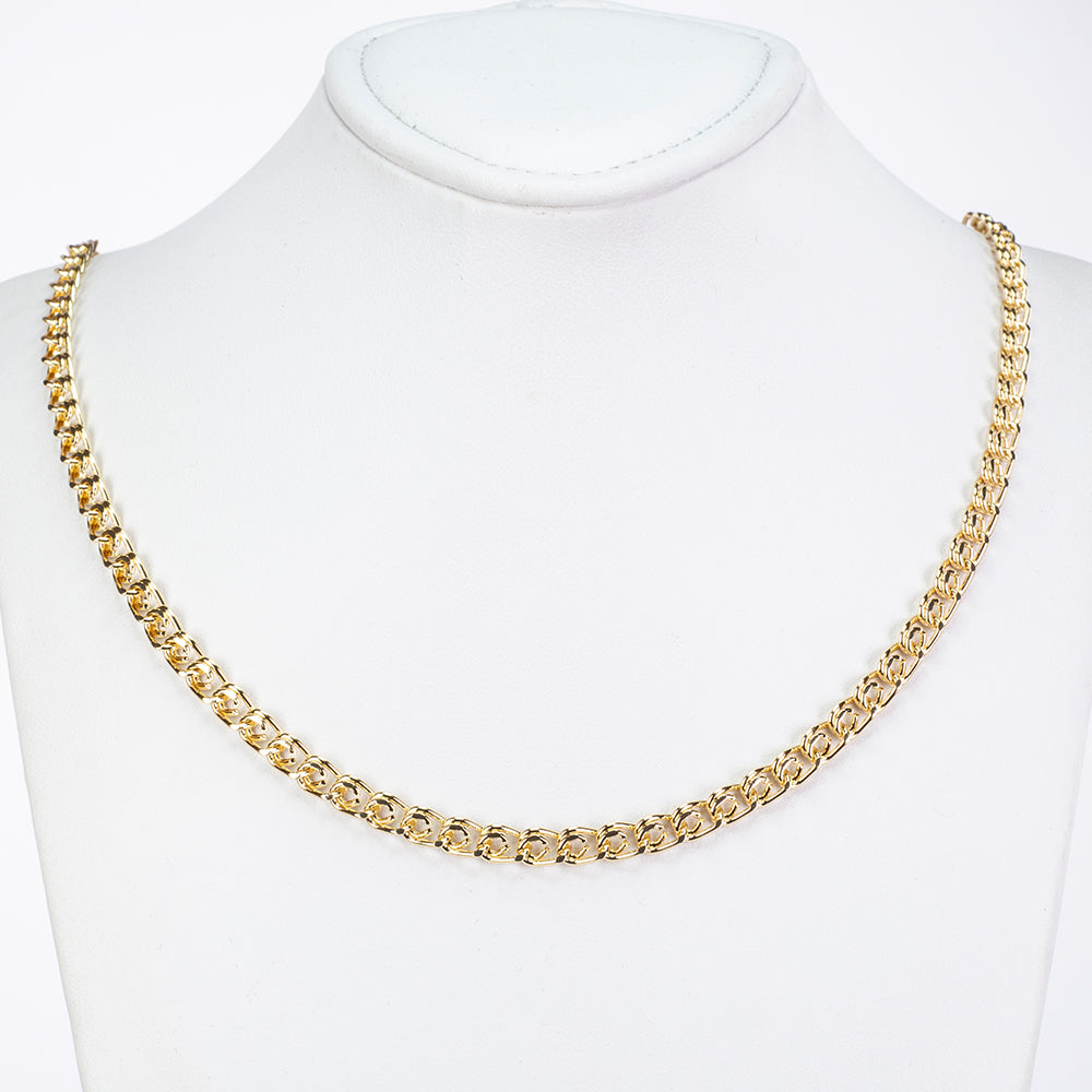 Pozlacená slitina - Sada ( Náhrdelník+Náramek )