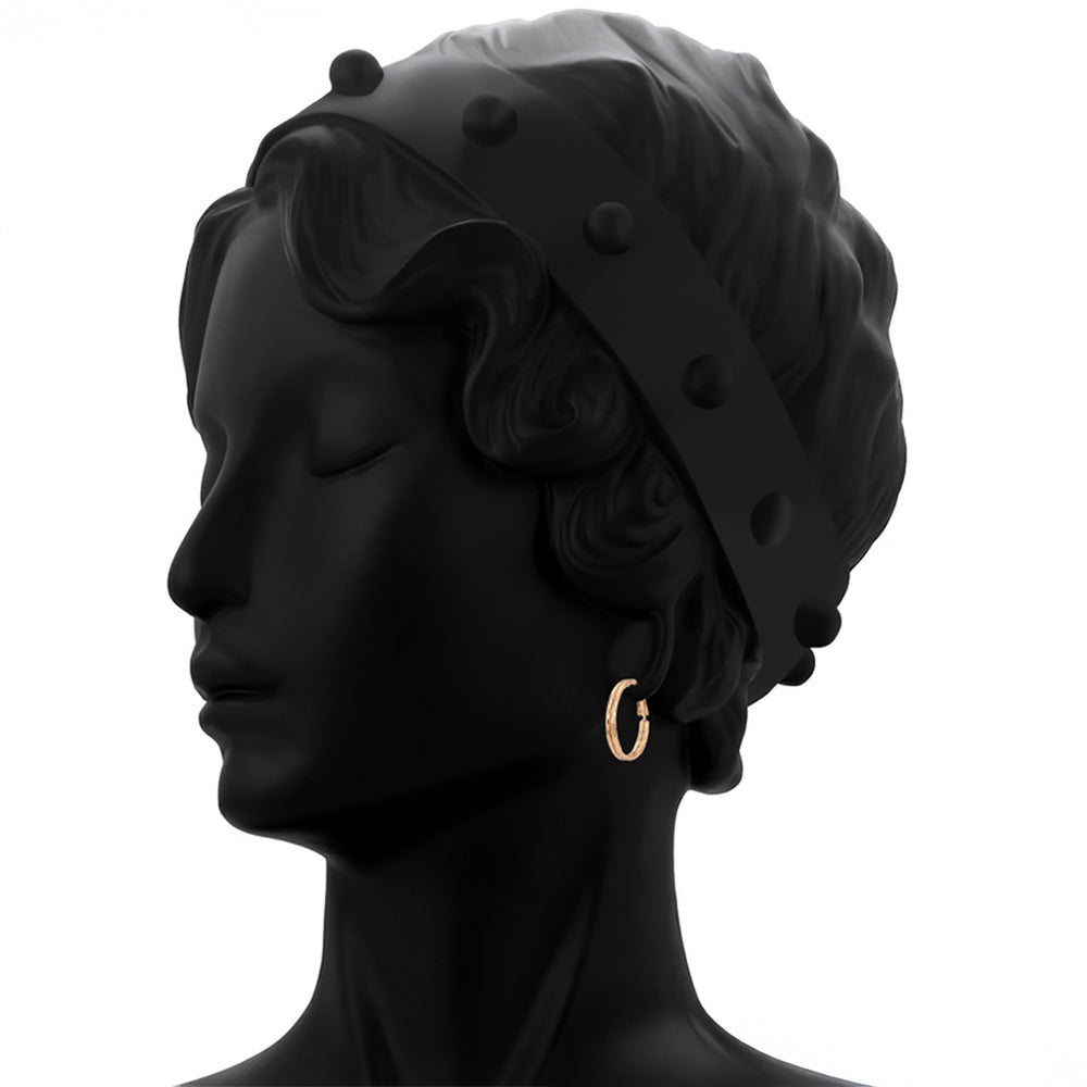 Pozlacené Slitinové Náušnice