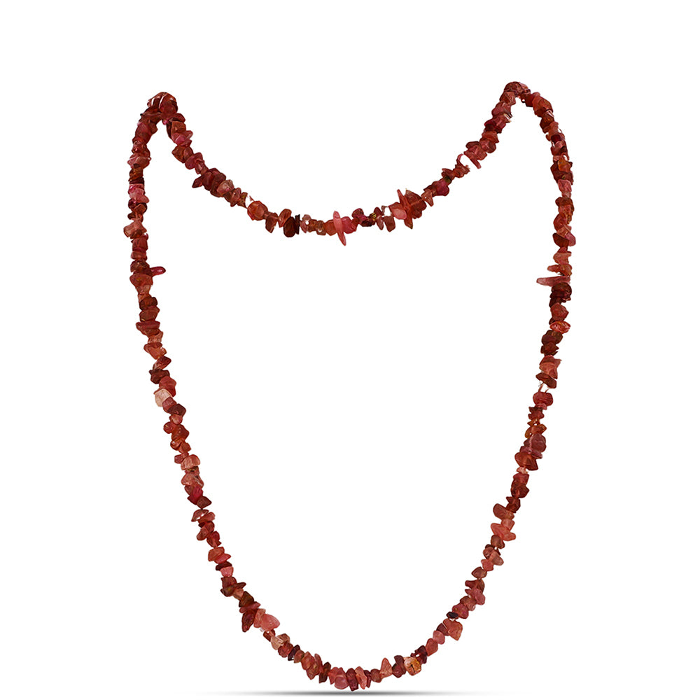 Nugetový Náhrdelník s Růžovým Turmalínem z Pelmadulla