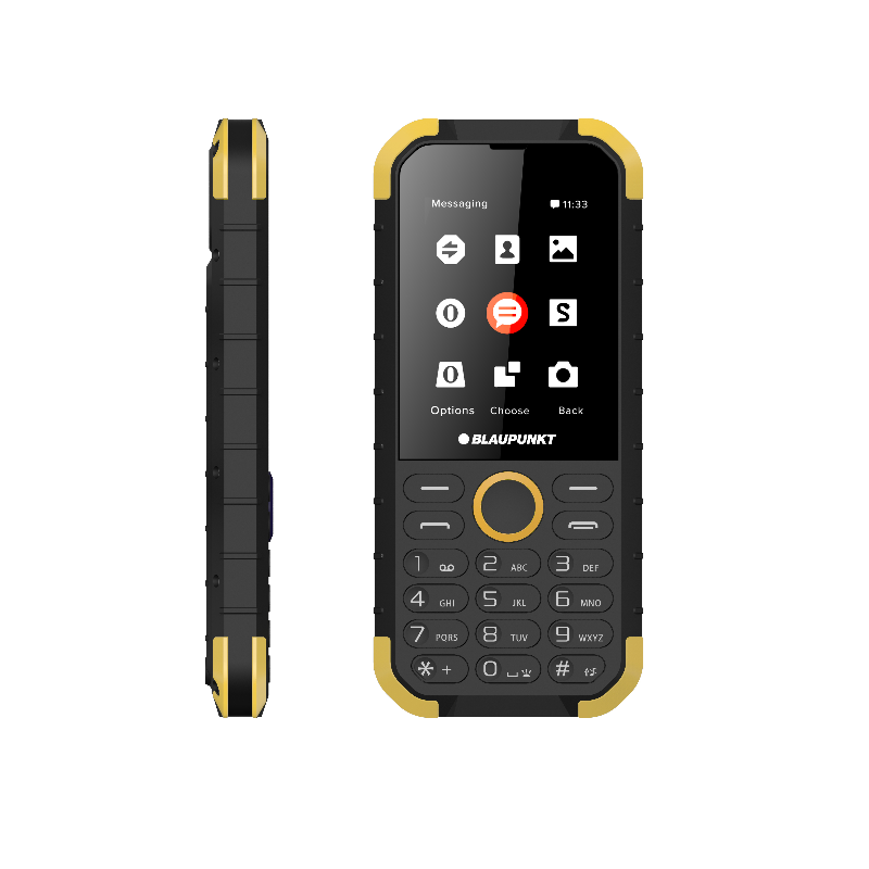Blaupunkt Sand Mobilní telefon, Žlutá