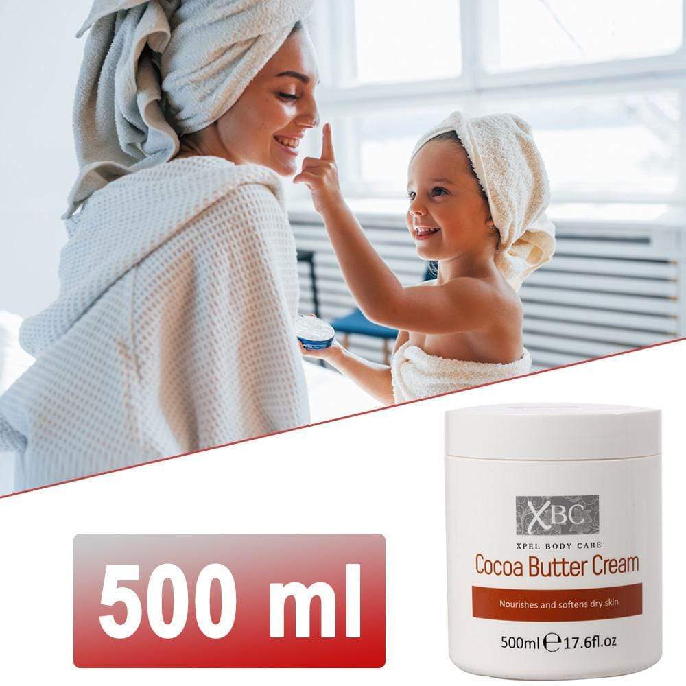 500 ml XL Regenerační Tělový Krém s Kakaovým Máslem