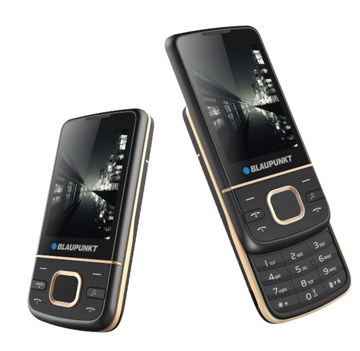 Blaupunkt FM 01 Dual SIM, Mobilní telefon, Černá