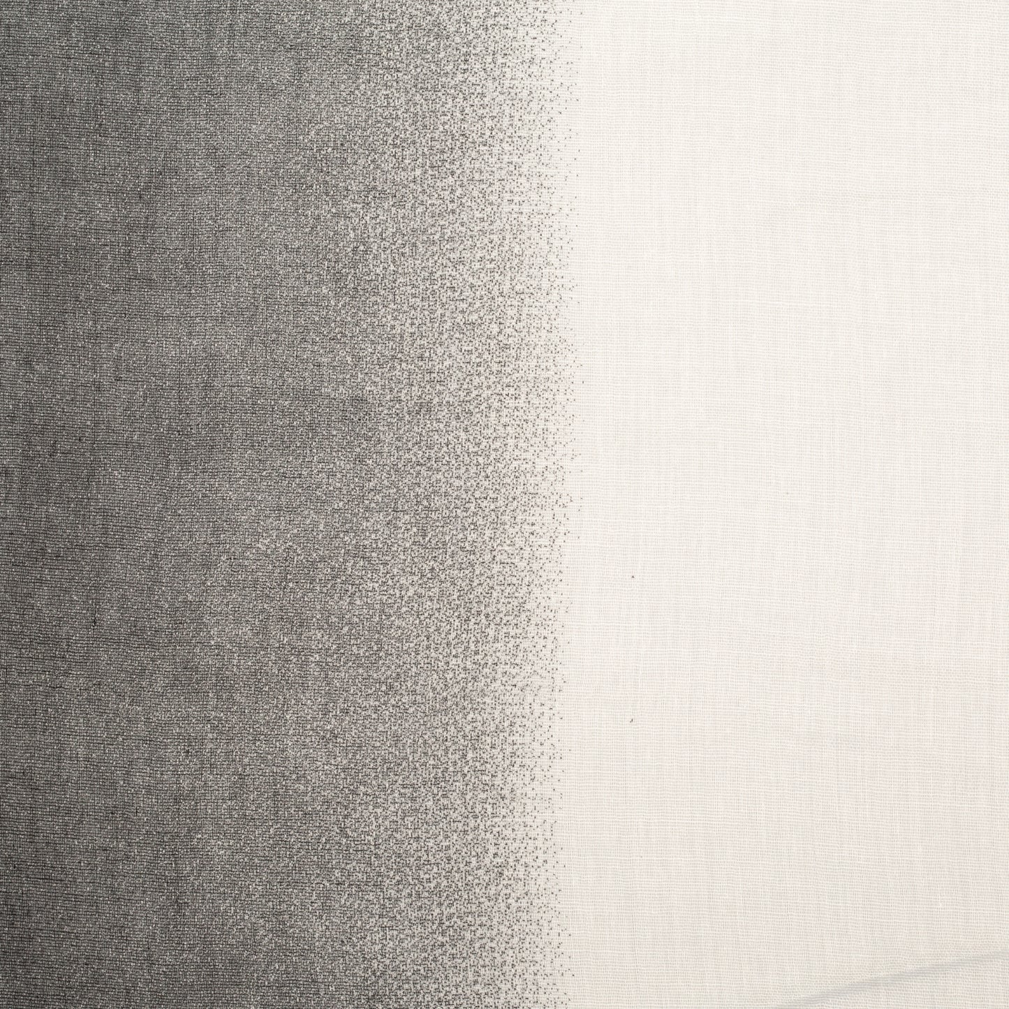 Módní šátek, 100% viskóza, 180 cm x 50 cm, BÍLO ČERNÁ -