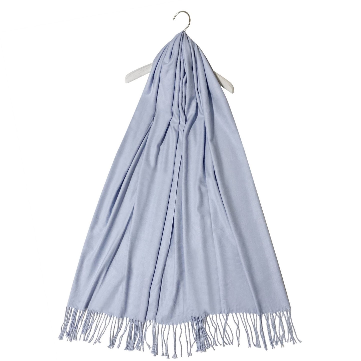Šála-šátek ze 100% Pravého Pashmina Kašmíru, 70 cm x 180 cm, Světle modrá