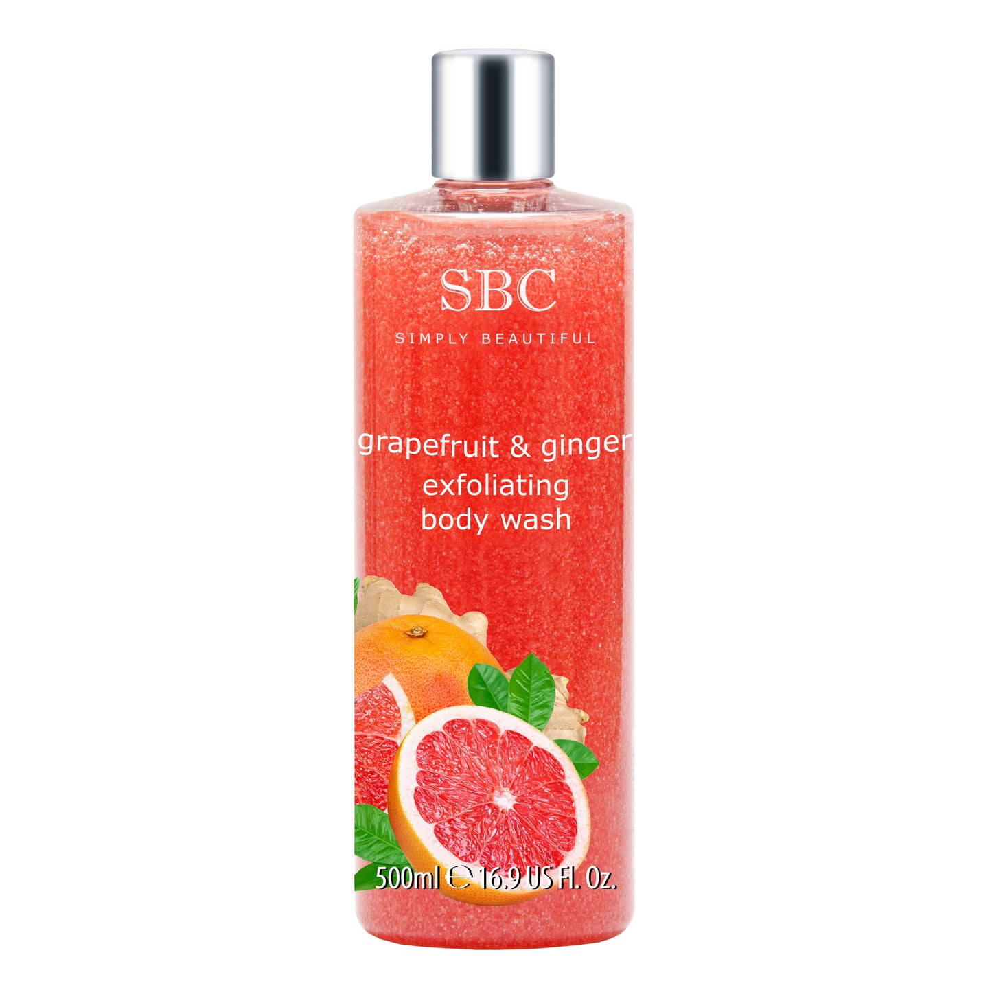 Exfoliační Sprchový Gel, Grapefruit & Zázvor, 450 ml