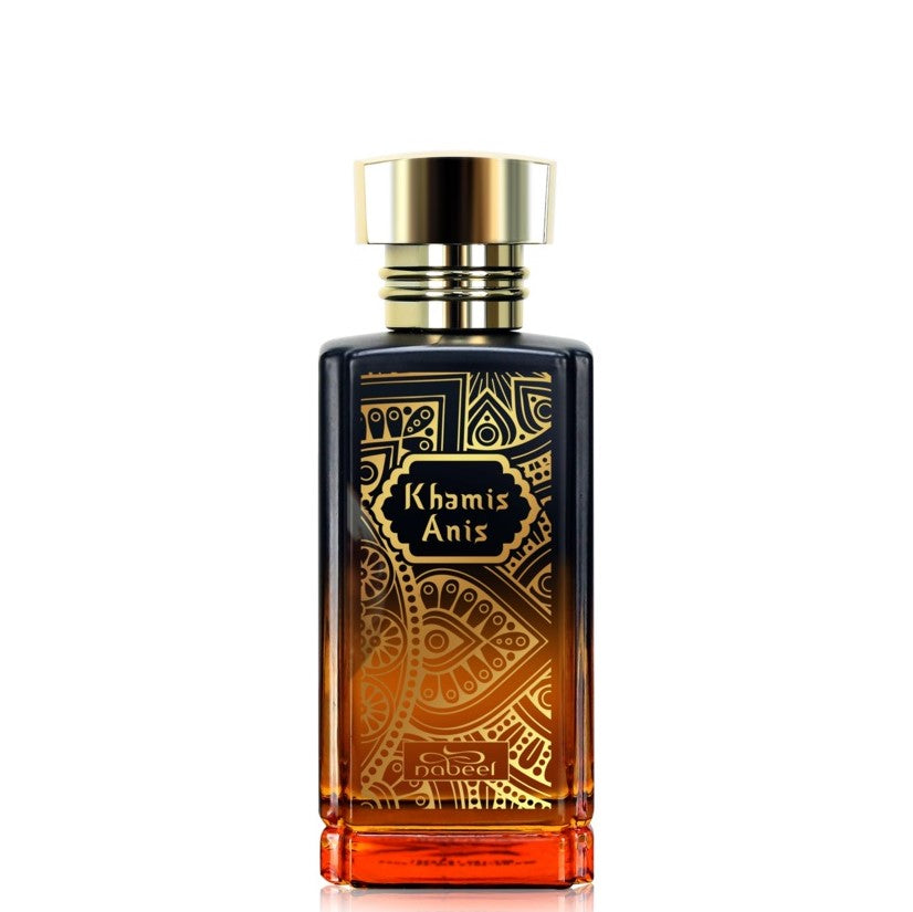 100 ml Eau de Parfume Khamis Anýzová Orientální Ovocná Vůně pro Muže a Ženy
