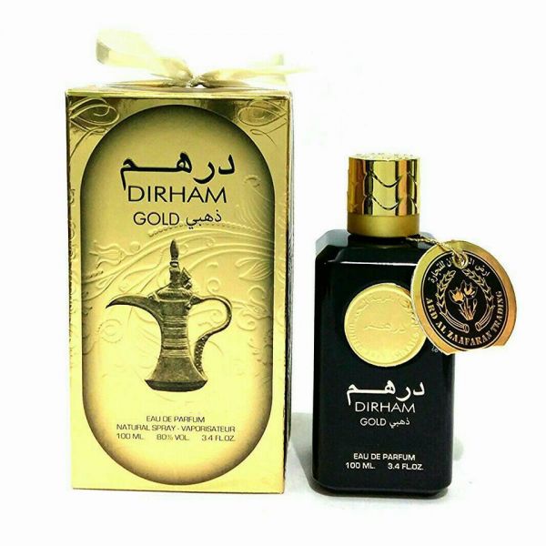 100 ml Eau de Perfume Dirham Gold Orientální Kořeněná vůně pro Muže