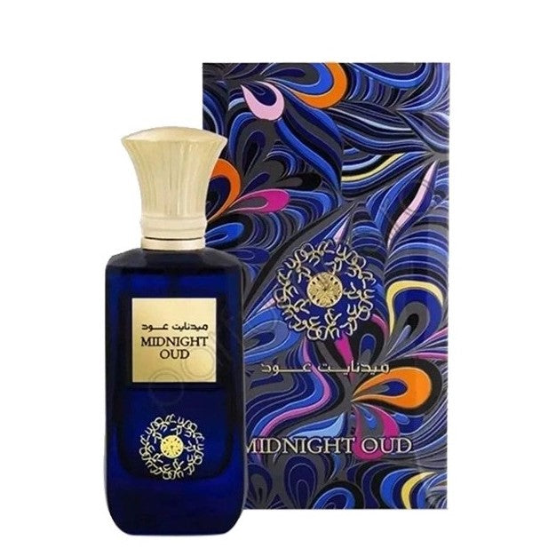 100 ml Eau de Perfume Midnight Oud Orientální Kořeněná Kouřová vůně pro Muže