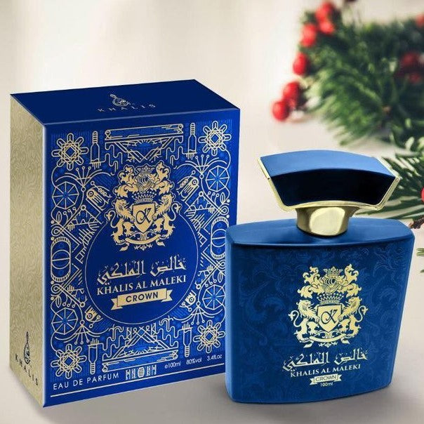100 ml Eau de Perfume Khalis Maleki Crown Květinová, Pižmová a Břečťanová vůně pro Muže
