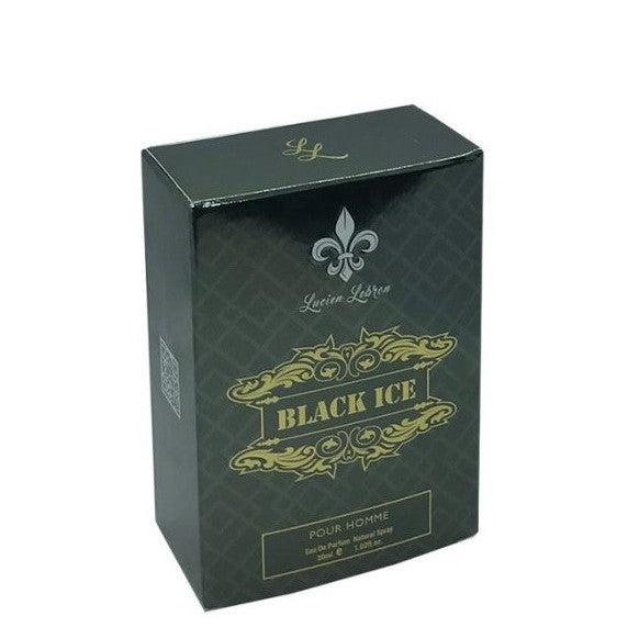 30 ml EDT Lucien Lebron 'Black Ice' Ovocná Dřevitá vůně pro Muže