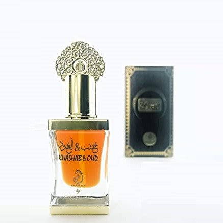 12 ml Parfémový Olej Khashab & Oud Brown Kořeněná Sladká Vůně Pro Muže