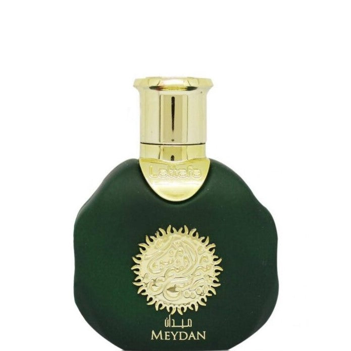 35 ml Eau de Perfume Meydan, Kořeněná Tabáková a Kožená Vůně pro Muže