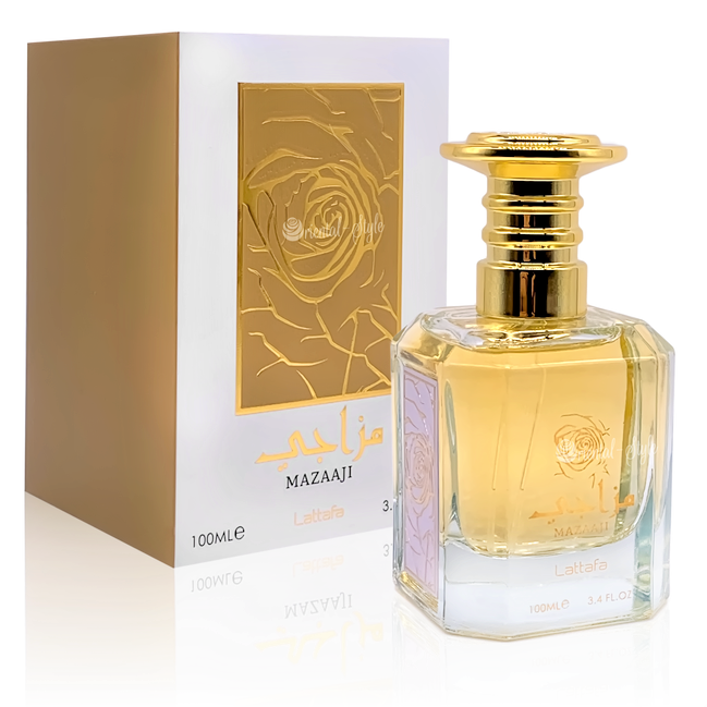 100 ml Eau de Perfume Mazaaji White Pudrová Květinová Pižmová vůně pro Ženy