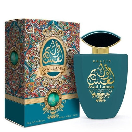 100 ml Eau de Perfume AWAL LAMSA Dřevitá, Květinová, Ovocná, Svěží Vůně pro Muže