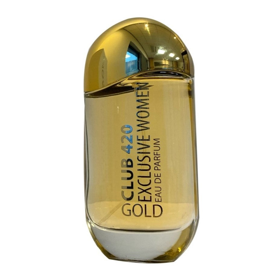 100 ml Eau de Perfume KLUB 420 GOLD - Orientální vanilková vůně pro ženy, s 10% obsahem esenciálních olejů
