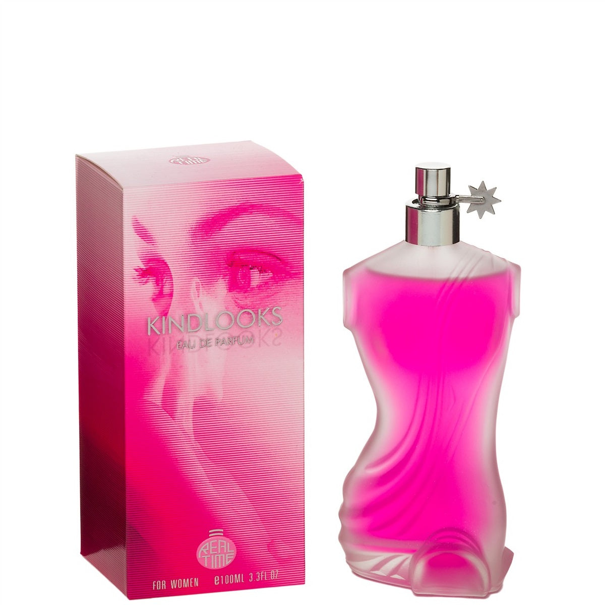100 ml Eau de Parfume "KIND LOOKS WOMAN" Ovocná Květinová Vůně pro Ženy, s 3% obsahem esenciálních olejů