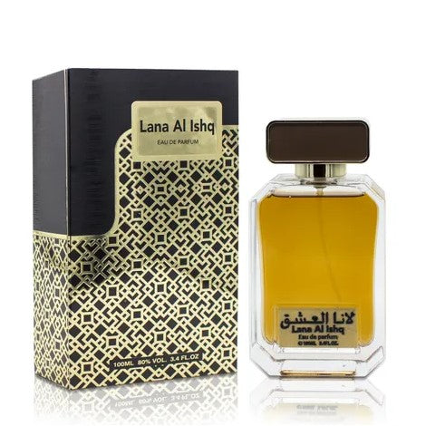 100 ml Eau de Perfume LANA AL ISHQ Orientální Dřevitá Vůně pro Muže