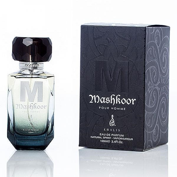 100 ml Eau de Perfume MASHKOOR Kořeněná Dřevitá Kožená Vůně pro Muže