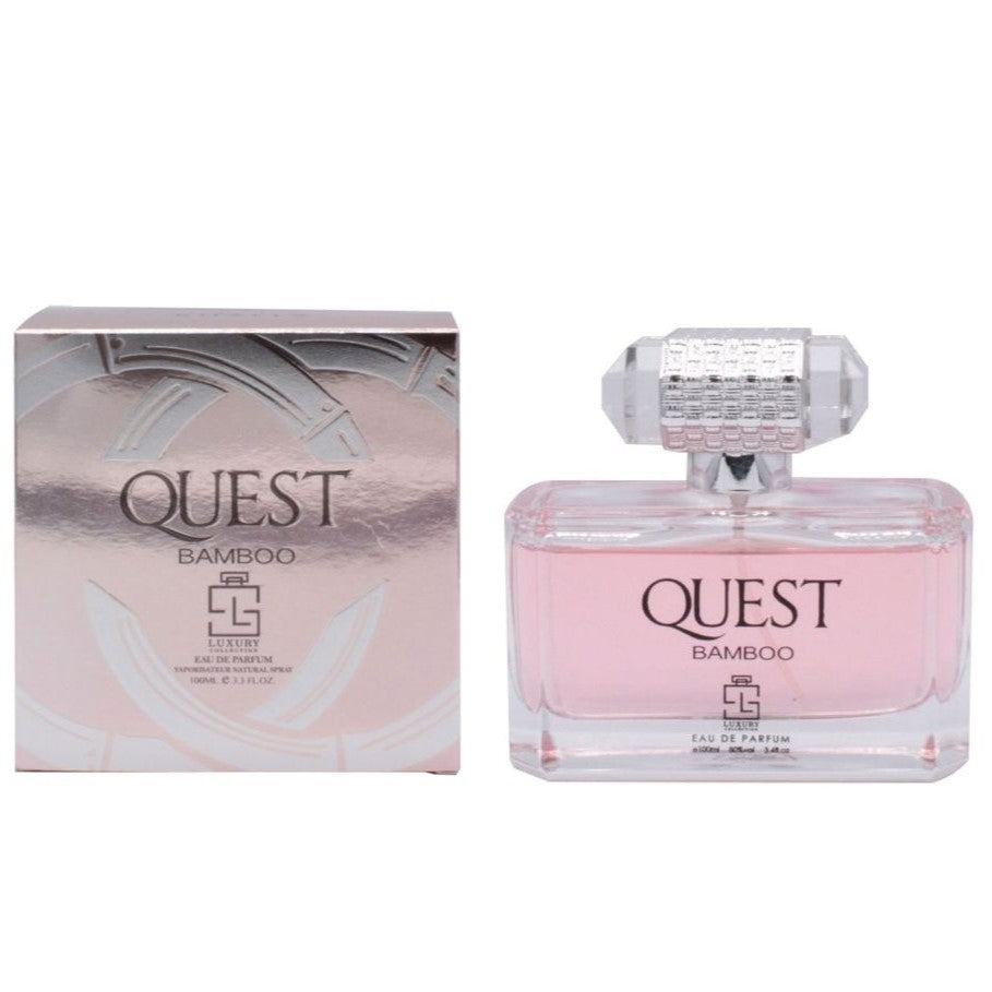 100 ml Eau de Perfume QUEST BAMBOO Květinová Dřevitá Vůně pro Ženy