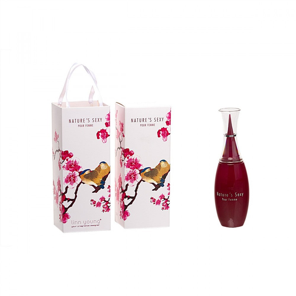 100 ml Eau de Parfum NATURE'S SEXY Květinově Dřevitá Vůně pro Ženy