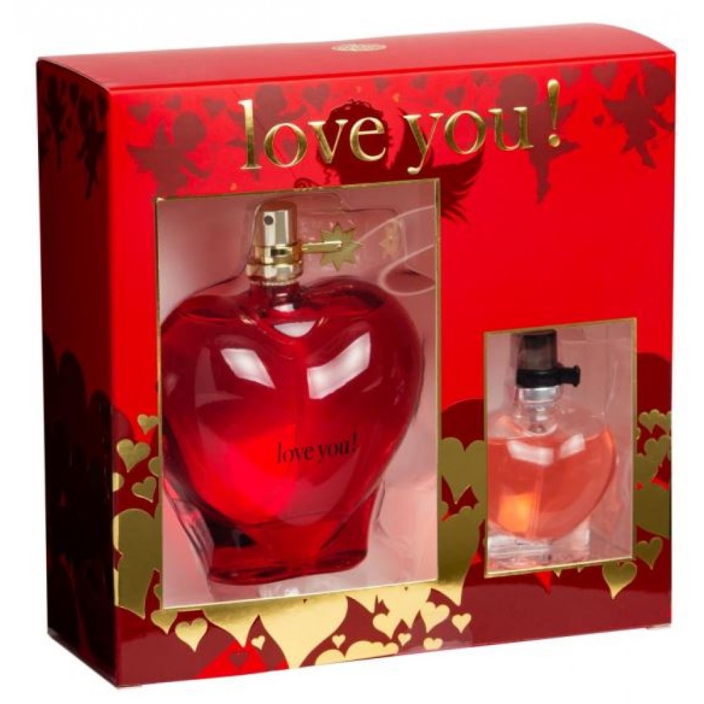 100 + 15 ml EDP "LOVE YOU RED" Ovocná Pižmová Květinová Vůně pro Ženy