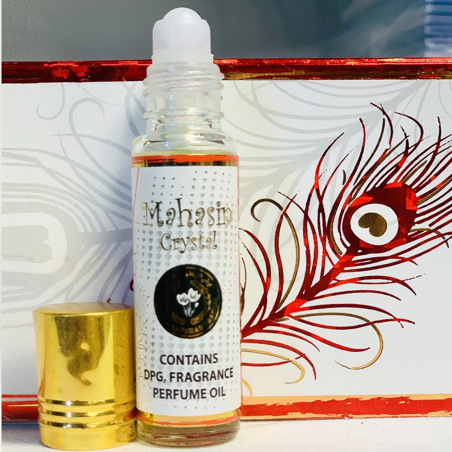 10 ml Parfémový Olej Mahasin Crystal Sladká Květinová Vůně pro Ženy