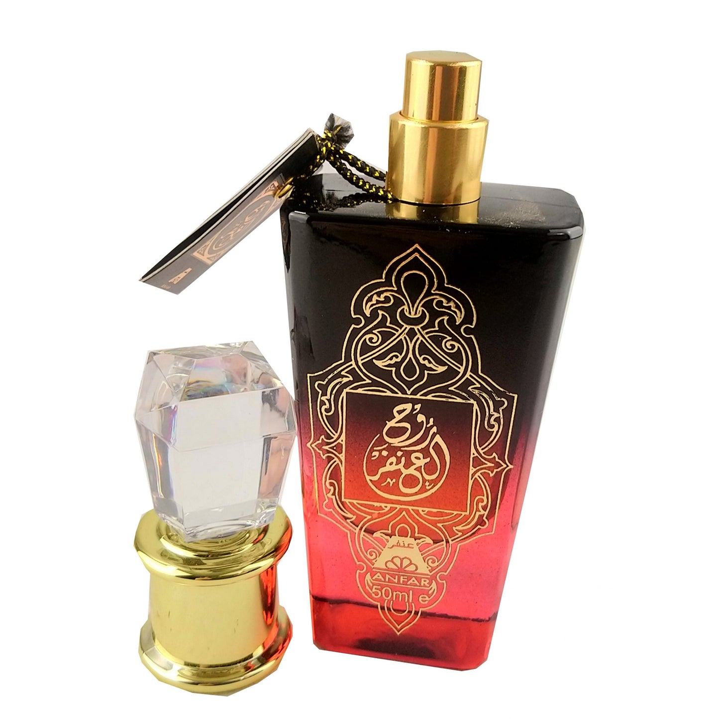 50 ml Eau de Parfum Rooh Al Anfar Orientální Kořeněná Dřevitá Vůně Pro Muže a Ženy