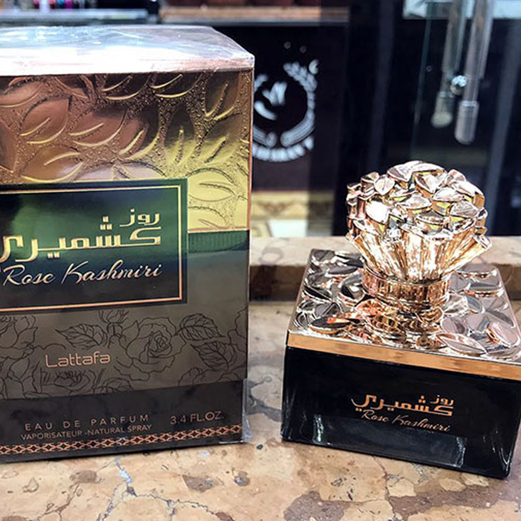 100 ml Eau de Parfume Rose Kashmiri Orientální Květinová Vůně pro Muže a Ženy