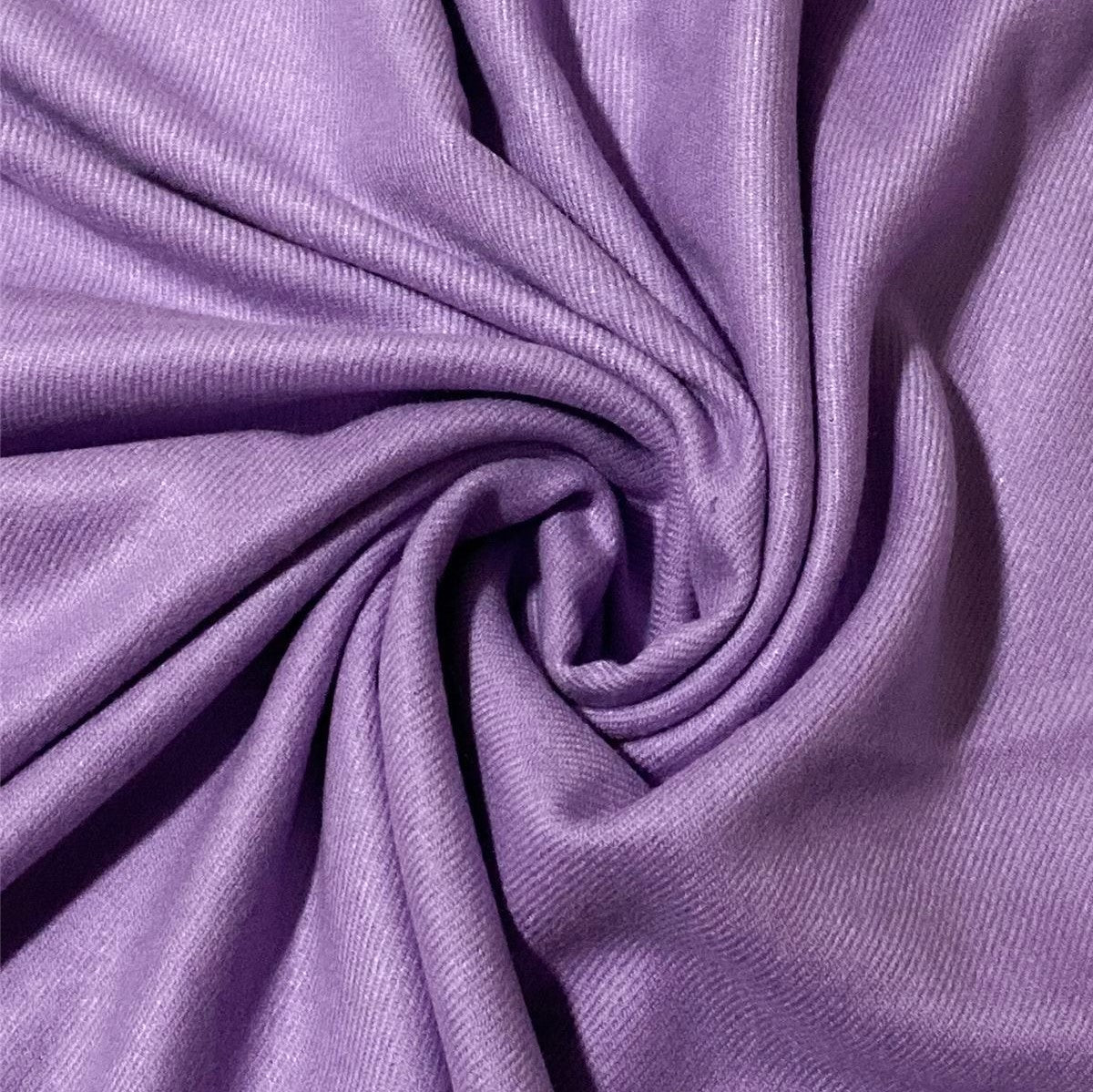 Šála ze 100% Pashmina Kašmíru, 70 cm x 170 cm, Super měkká, Světle Fialová