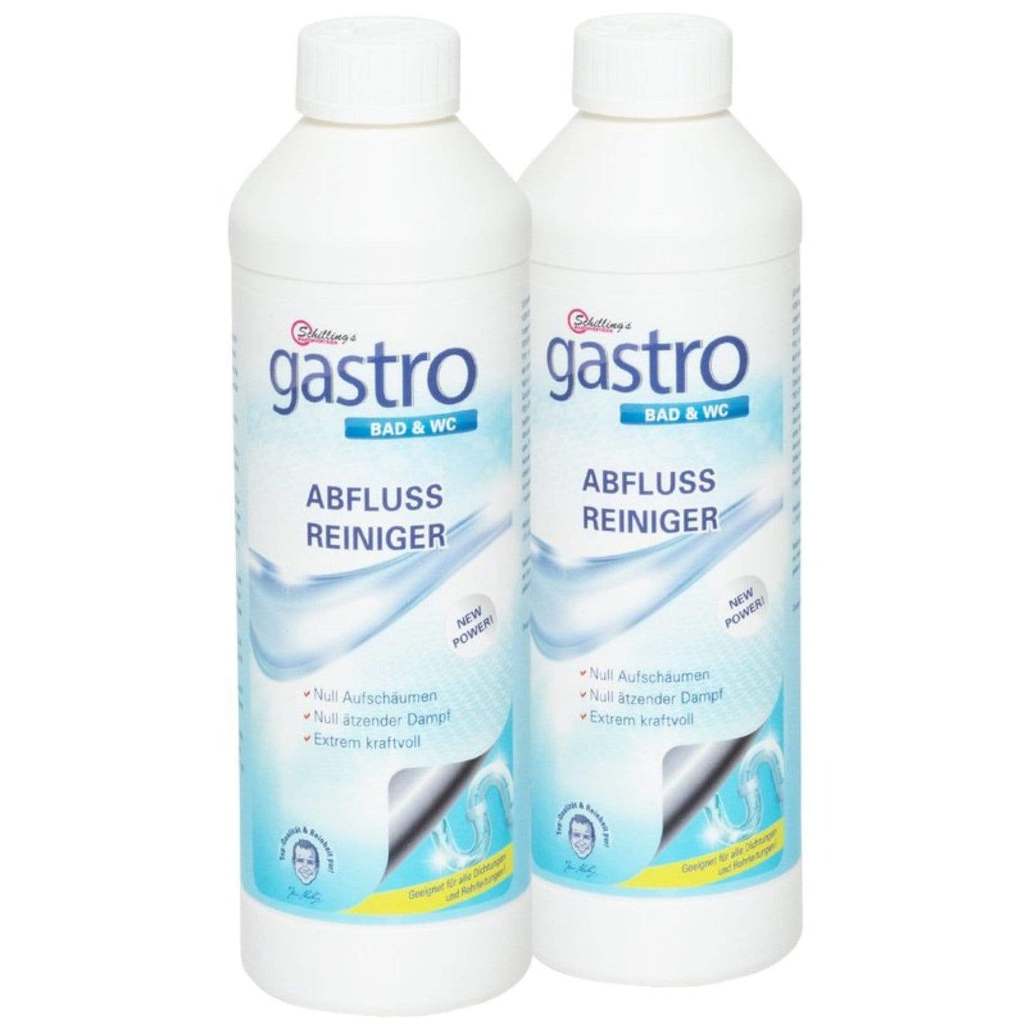 2 x 500 ml - Dezinfekce odtoku WC a Kuchyňského dřezu