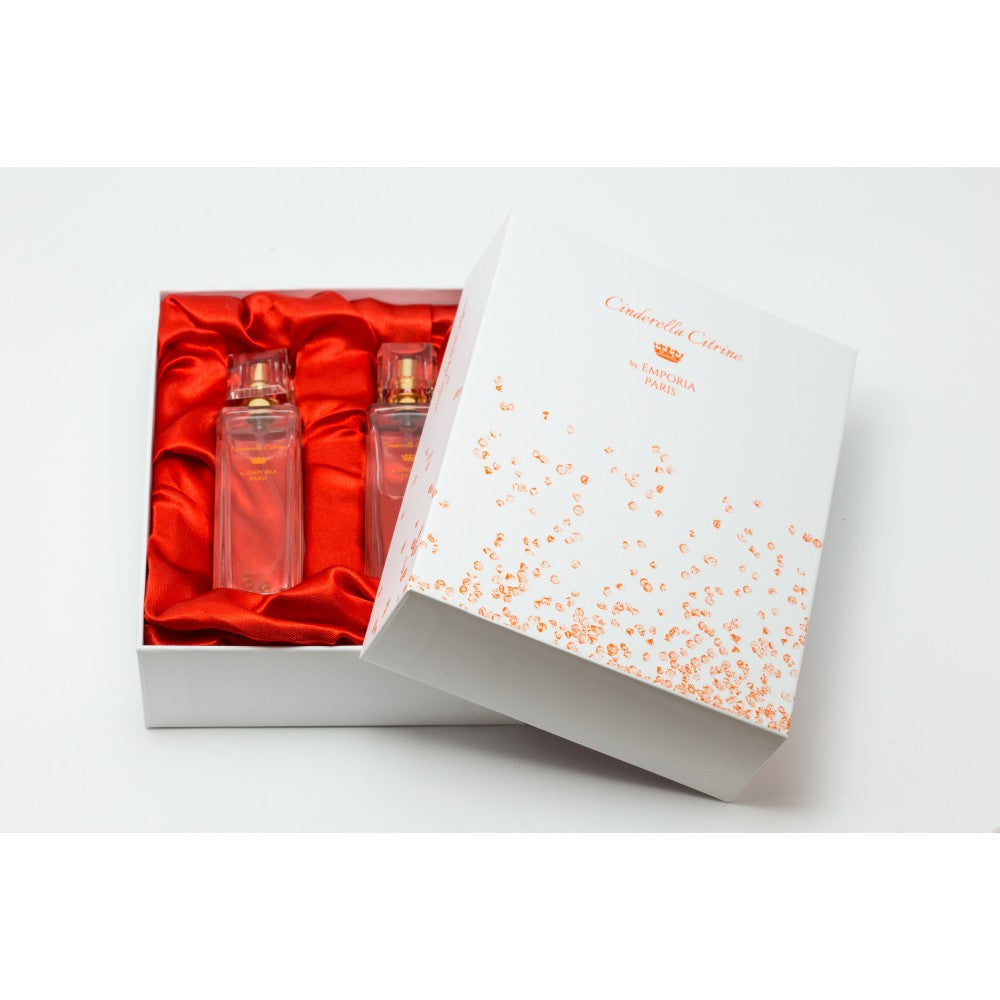 2 x 30ml Eau de Parfum Dámský Sladký Květinový Jemně Kořeněný Parfém s Pravými Citríny (4350885527636)