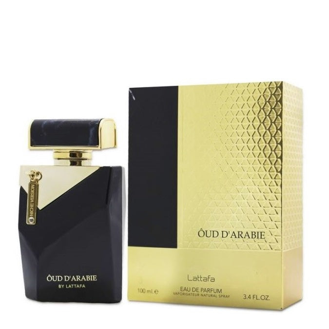 100 ml Eau de Parfum Oud D'Arabie, pikantní vanilková vůně, unisex