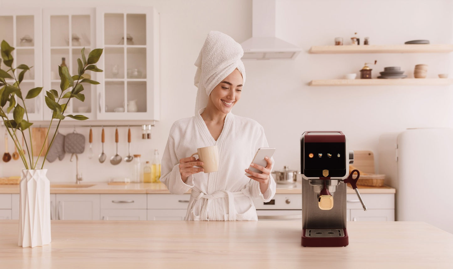Digitální espresso kávovar Berlinger Haus
