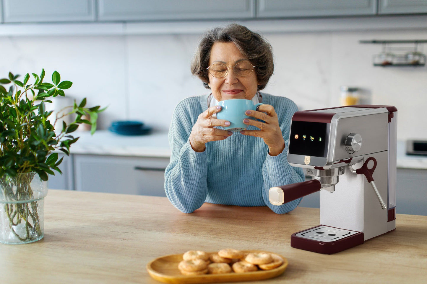 Digitální espresso kávovar Berlinger Haus