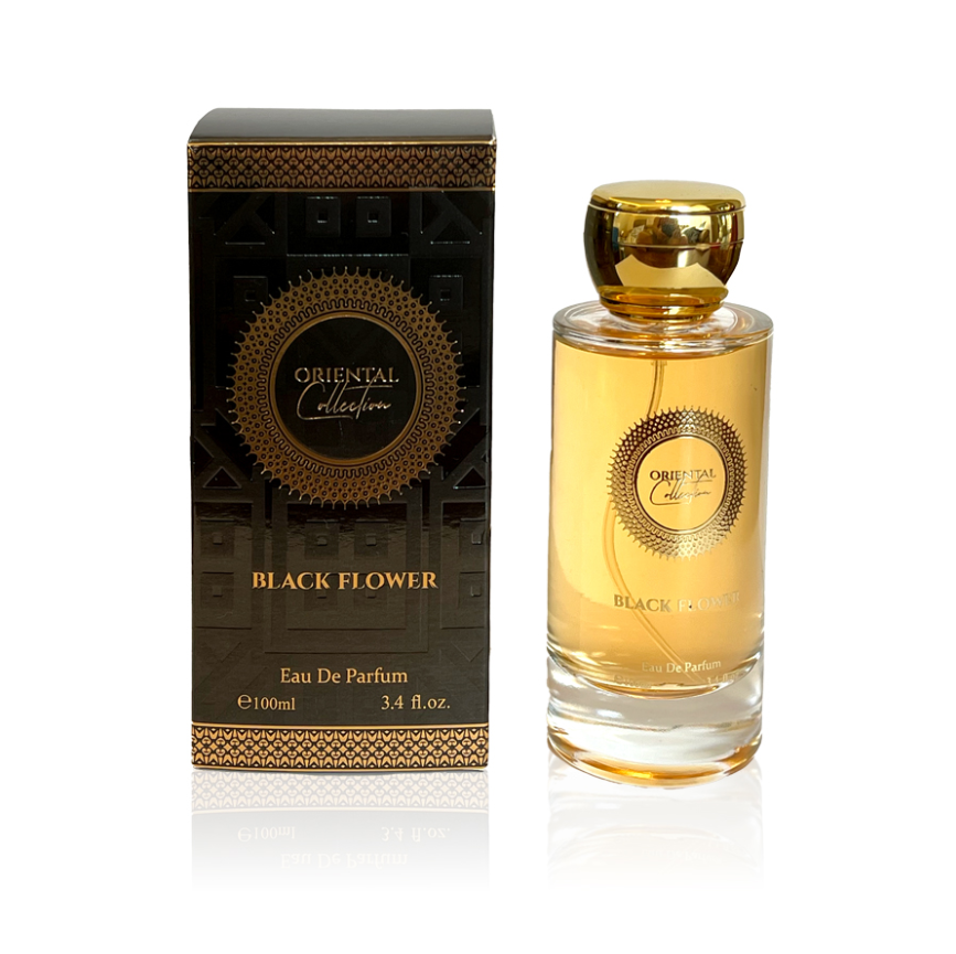 100 ml EDP BLACK FLOWER smyslná sladká vzrušující unisex vůně 1 