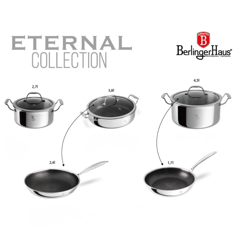 Berlinger Haus Eternal Kolekce – 8dílná sada nádobí