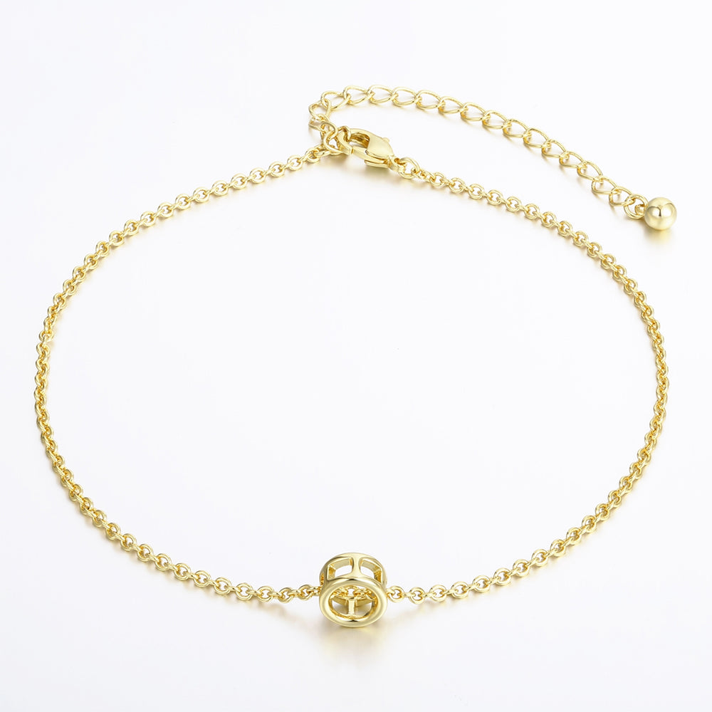 Pozlacený Slitinový Náramek 1 