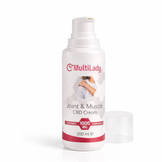 Krém na klouby a svaly MultiLady CBD 1000 mg – 200 ml