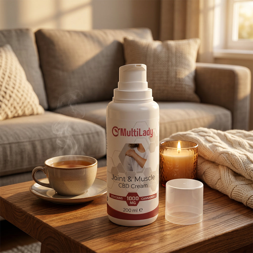 Krém na klouby a svaly MultiLady CBD 1000 mg – 200 ml