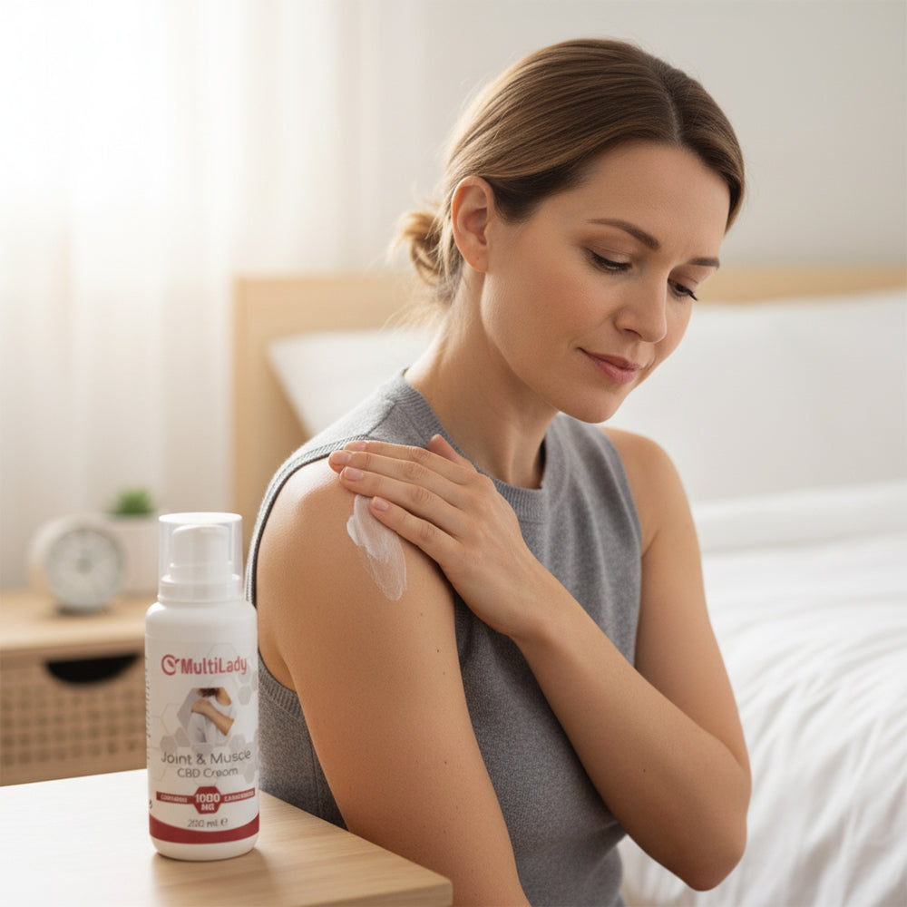 Krém na klouby a svaly MultiLady CBD 1000 mg – 200 ml