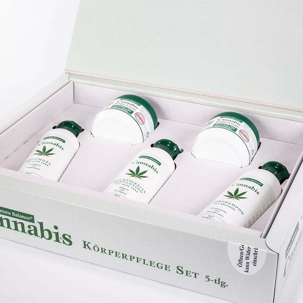 Kosmetická sada Natura Balance Cannabis – 5 kusů 3 