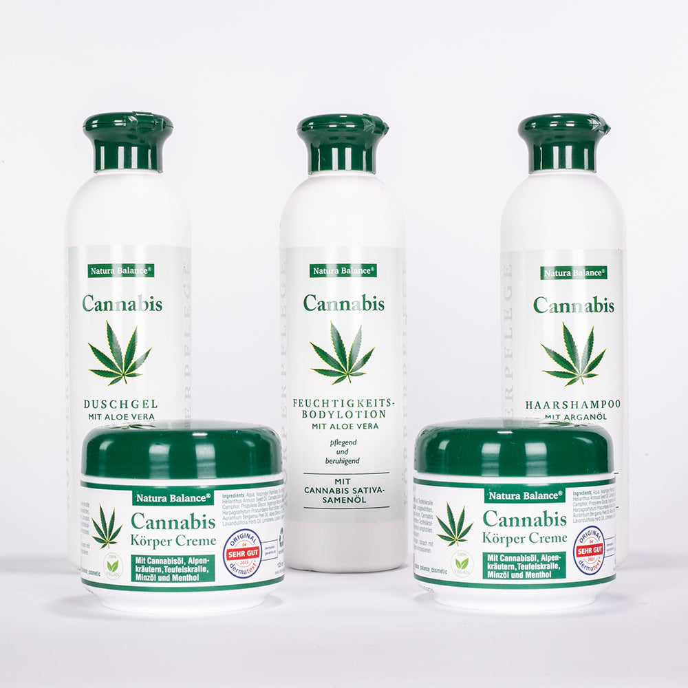 Kosmetická sada Natura Balance Cannabis – 5 kusů 11 